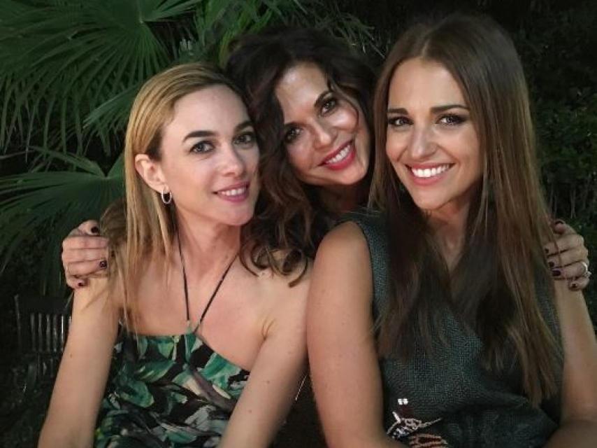 Natalia con unas de sus clientas VIP: Marta Hazas y Paula Echevarría