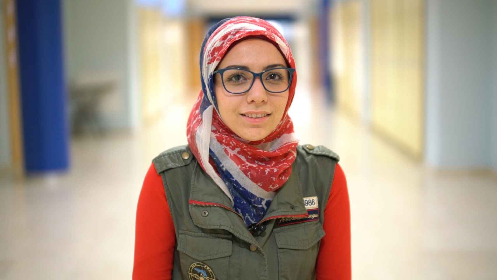 Wafaa Almala es Siria y estudiará el Grado de Enfermería