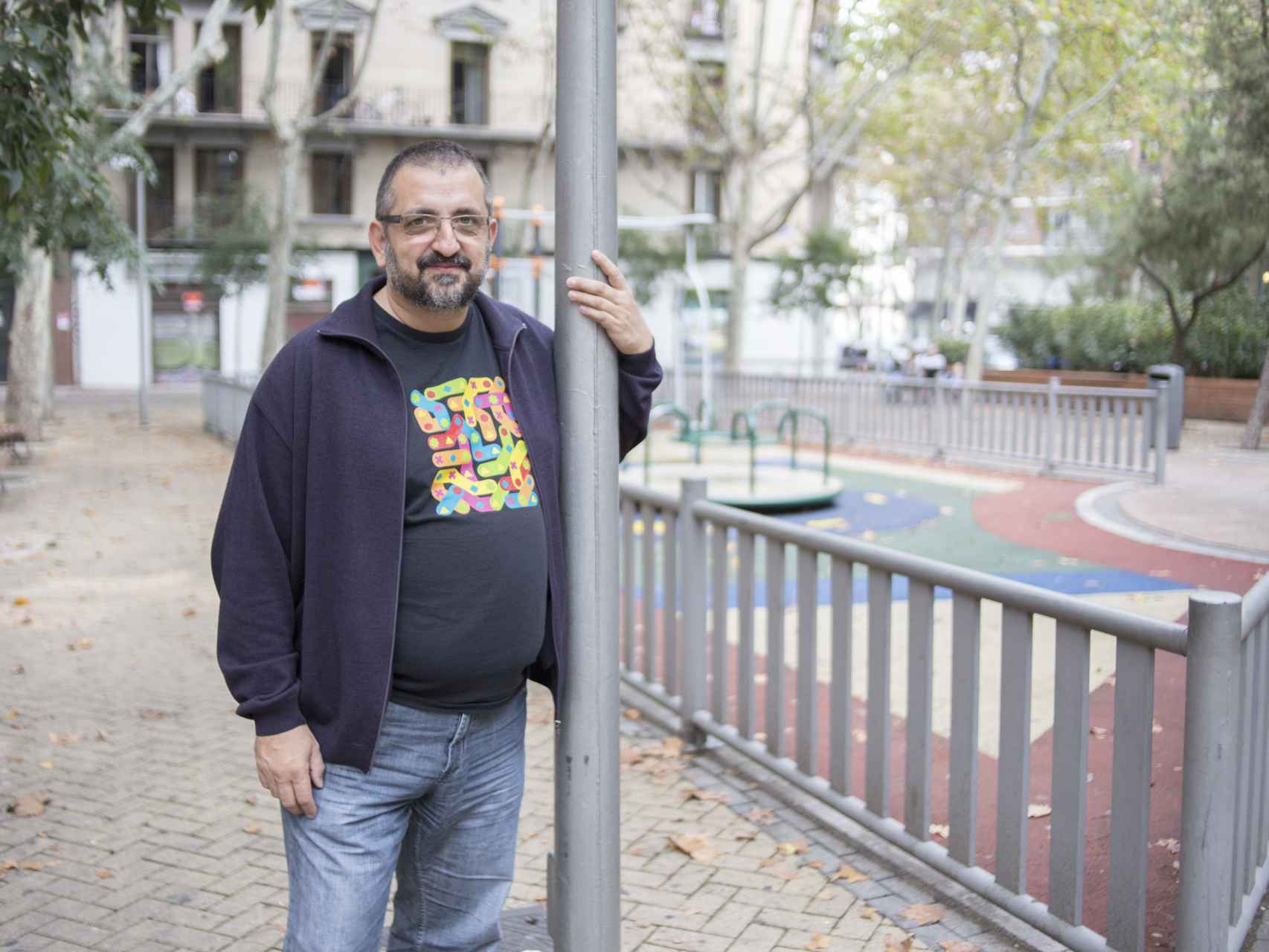 Iñaki Vázquez trabaja en colectivos sociales contra la homofobia.