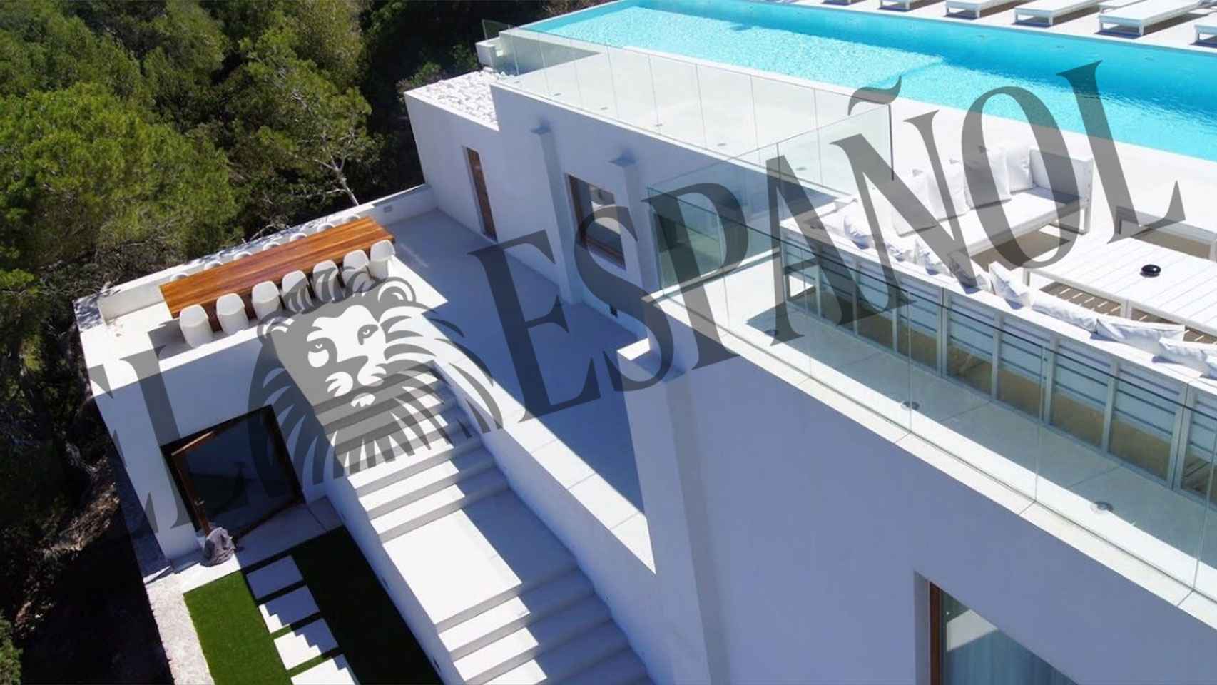 La casa de Pierre Dadak en Ibiza.