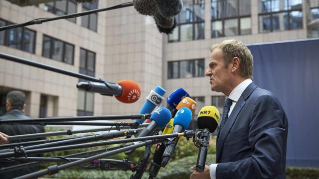 Tusk cree que la estrategia de Rusia es debilitar a la UE