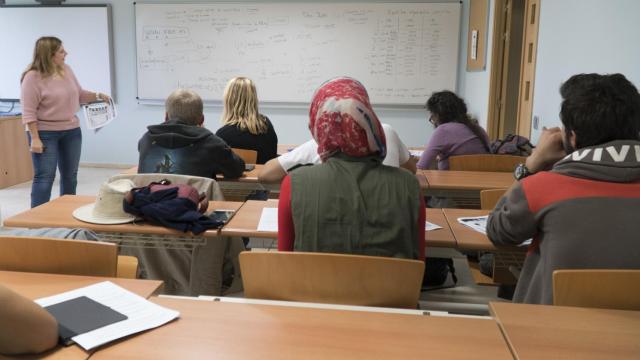 Diez refugiados comienzan en la Universidad Camilo José Cela sus estudios de grado