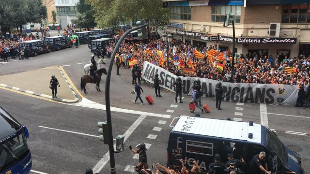 Así recibió Mestalla a Alcacer.