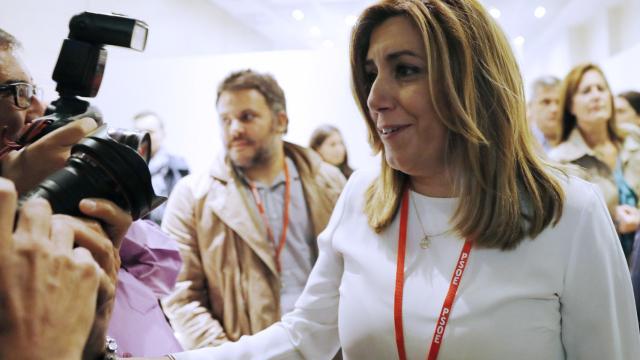 Susana Díaz, durante el Comité Federal.