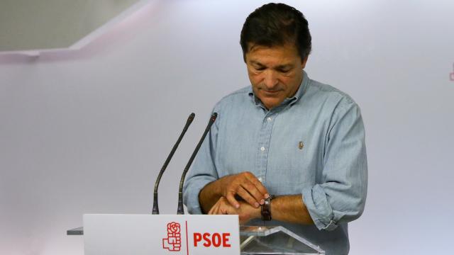 Javier Fernández, presidente de la gestora del PSOE.