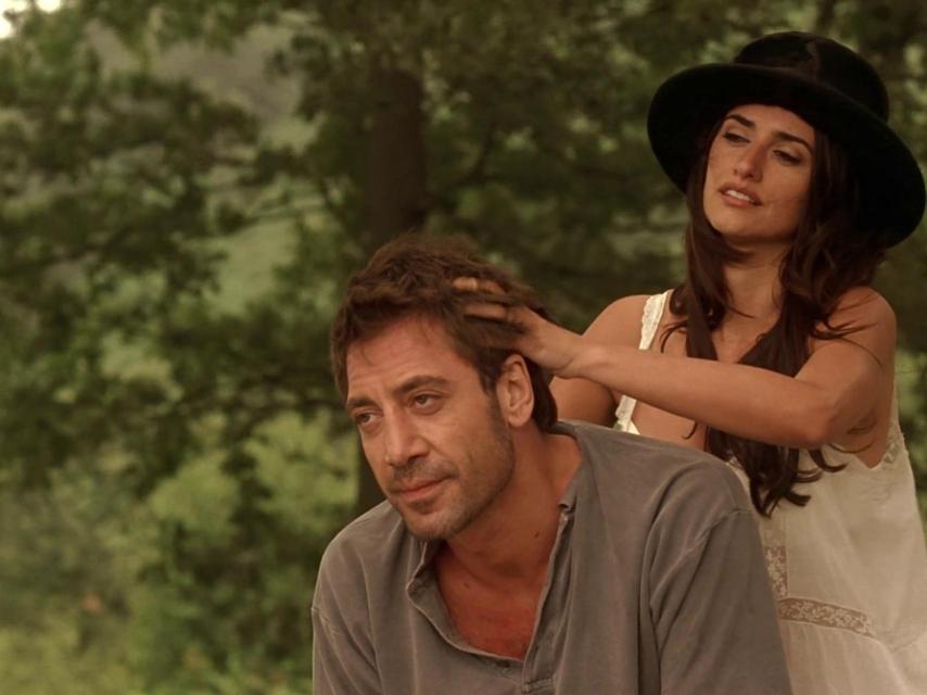 Javier Bardem y Penélope Cruz en Vicky Cristina y Barcelona