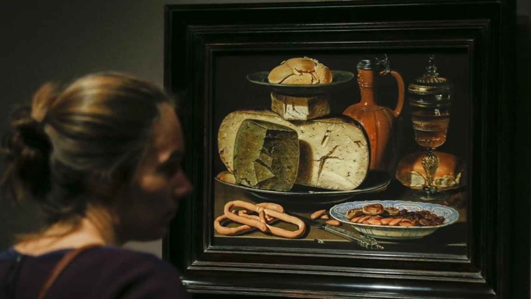El queso era uno de los alimentos habituales en las composiciones de la pintora.
