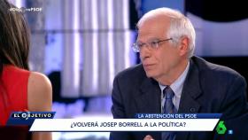 Borrell lanza la bomba en 'El objetivo' y deja caer que irá a las primarias