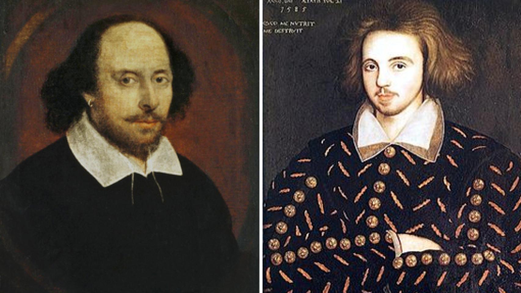 Image: Shakespeare y Marlowe, enemigos íntimos