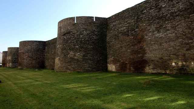 La muralla romana de Lugo.
