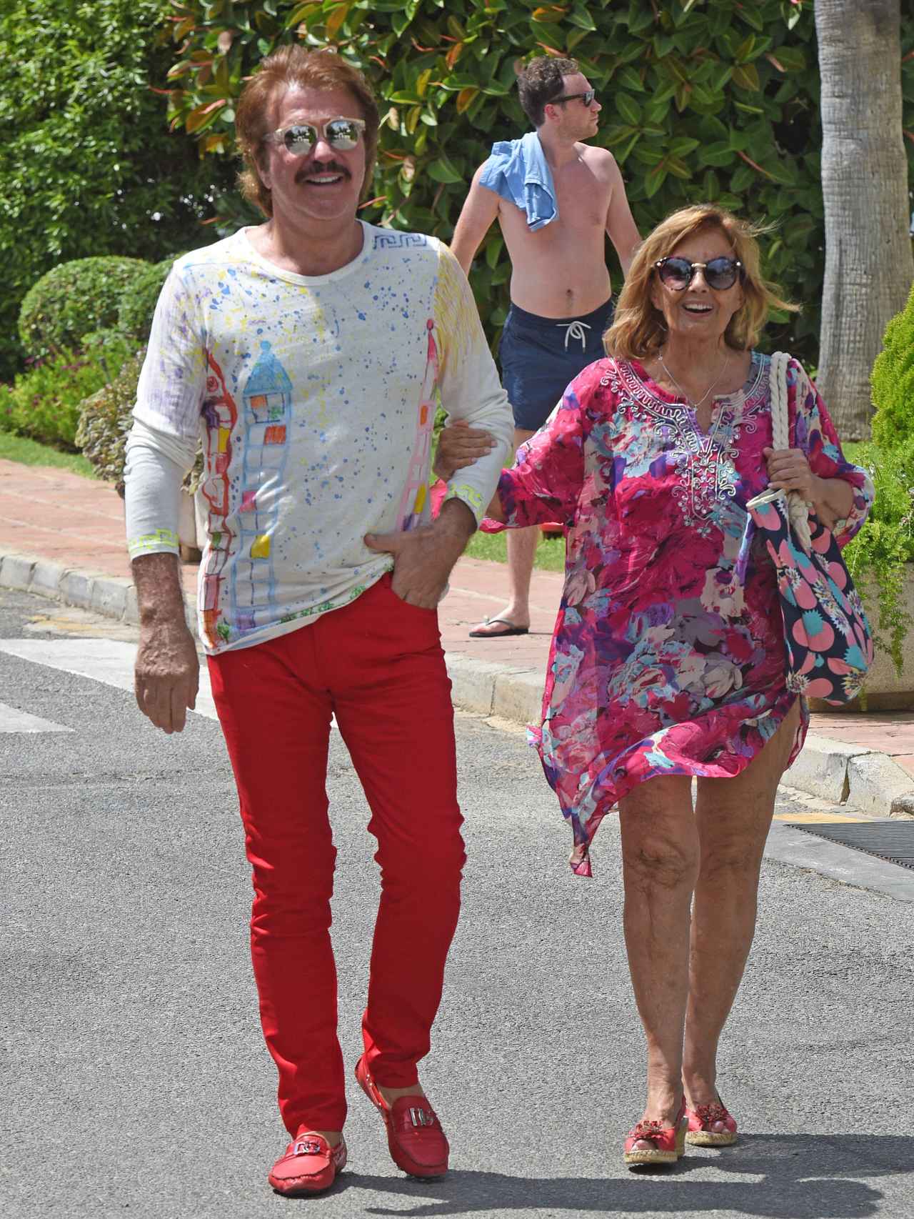 La pareja este verano en Marbella