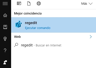 regedit