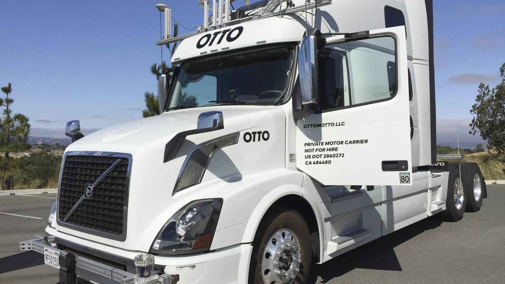 Otto, el primer camión que no necesita conductor