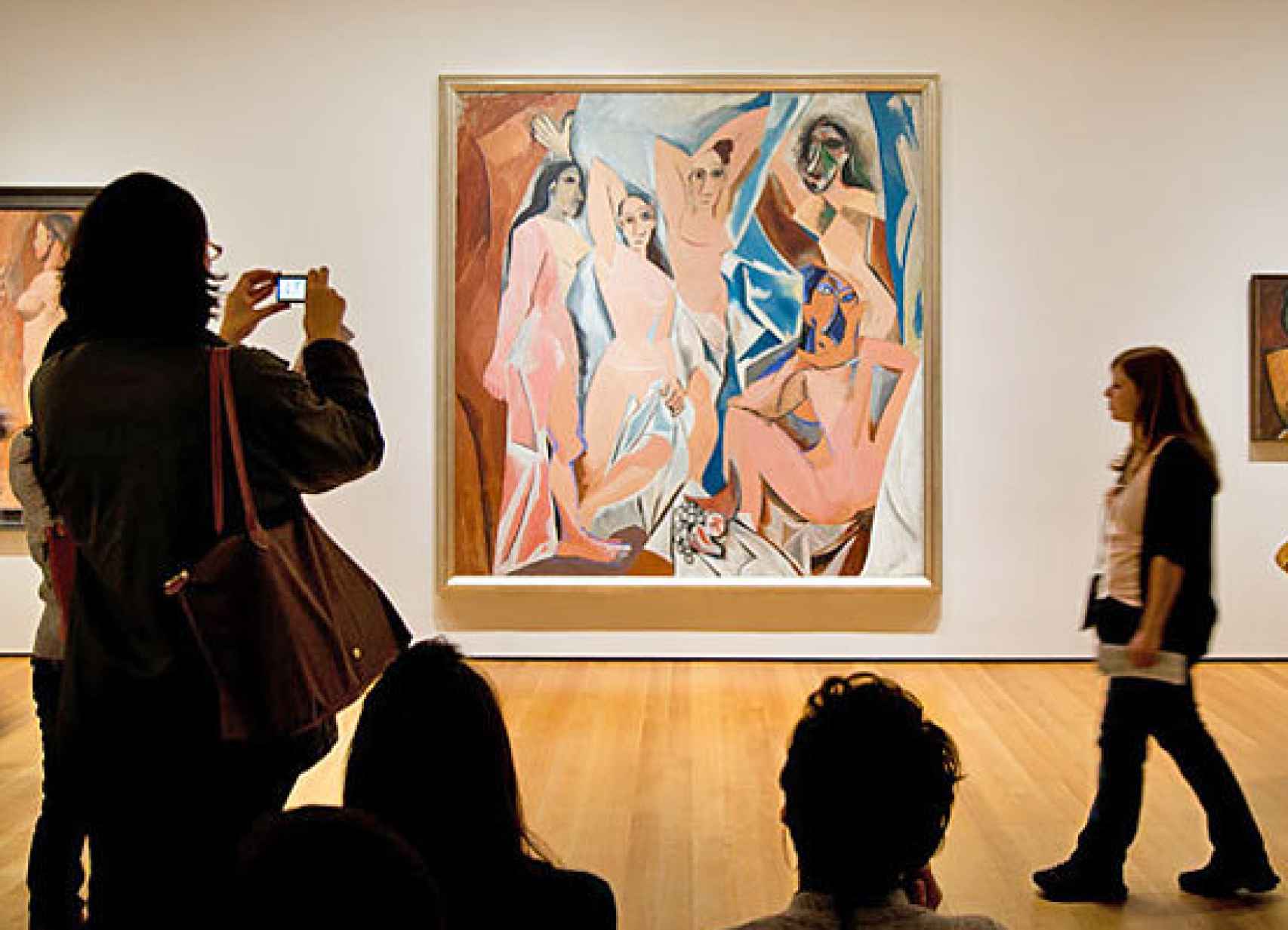 Las señoritas de Avignon, de 1907, de Pablo Picasso, en el MoMA.