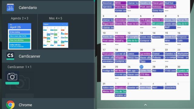 Google Calendar por fin vuelve a tener el widget de mes entero