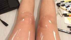 Las piernas de la discordia: ¿embadurnadas en aceite o pintadas con pintura?