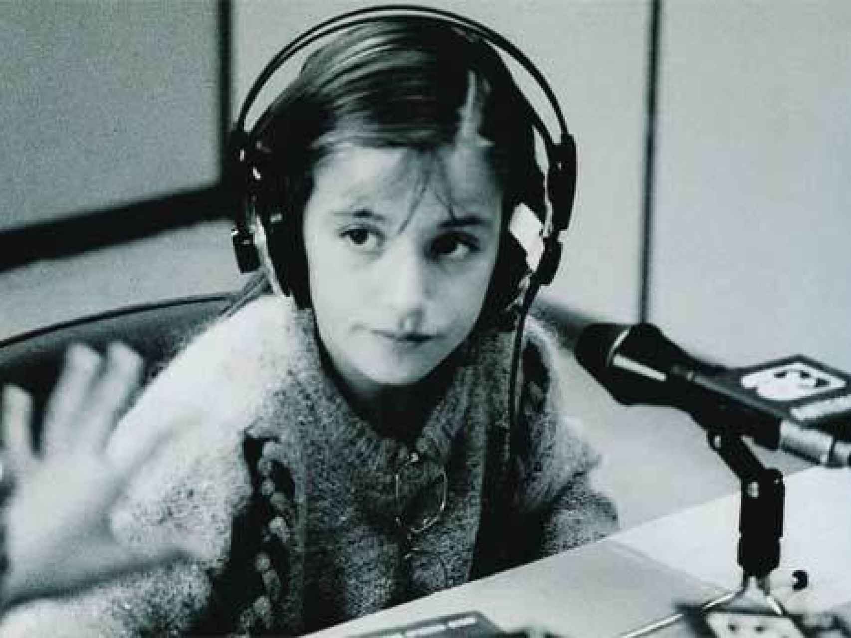 Letizia hizo sus pinitos en la radio con sólo 11 años.