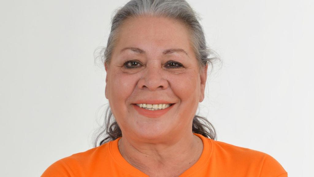 Carmen Gahona en una imagen promocional de 'Supervivientes 2015'