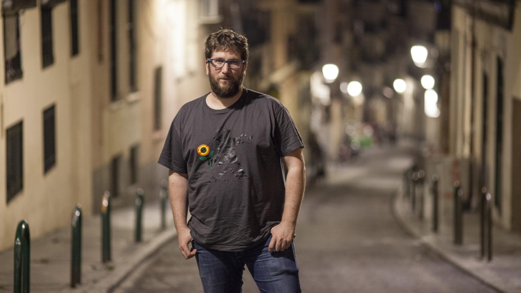 Miguel Urbán, líder de la corriente anticapitalista de Podemos.