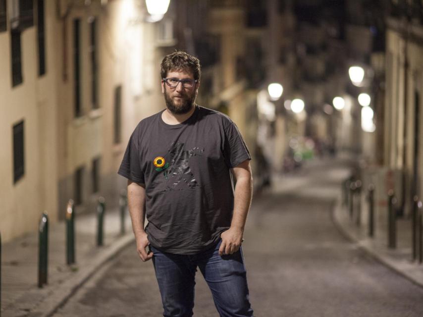 Miguel Urbán, líder de la corriente anticapitalista de Podemos.