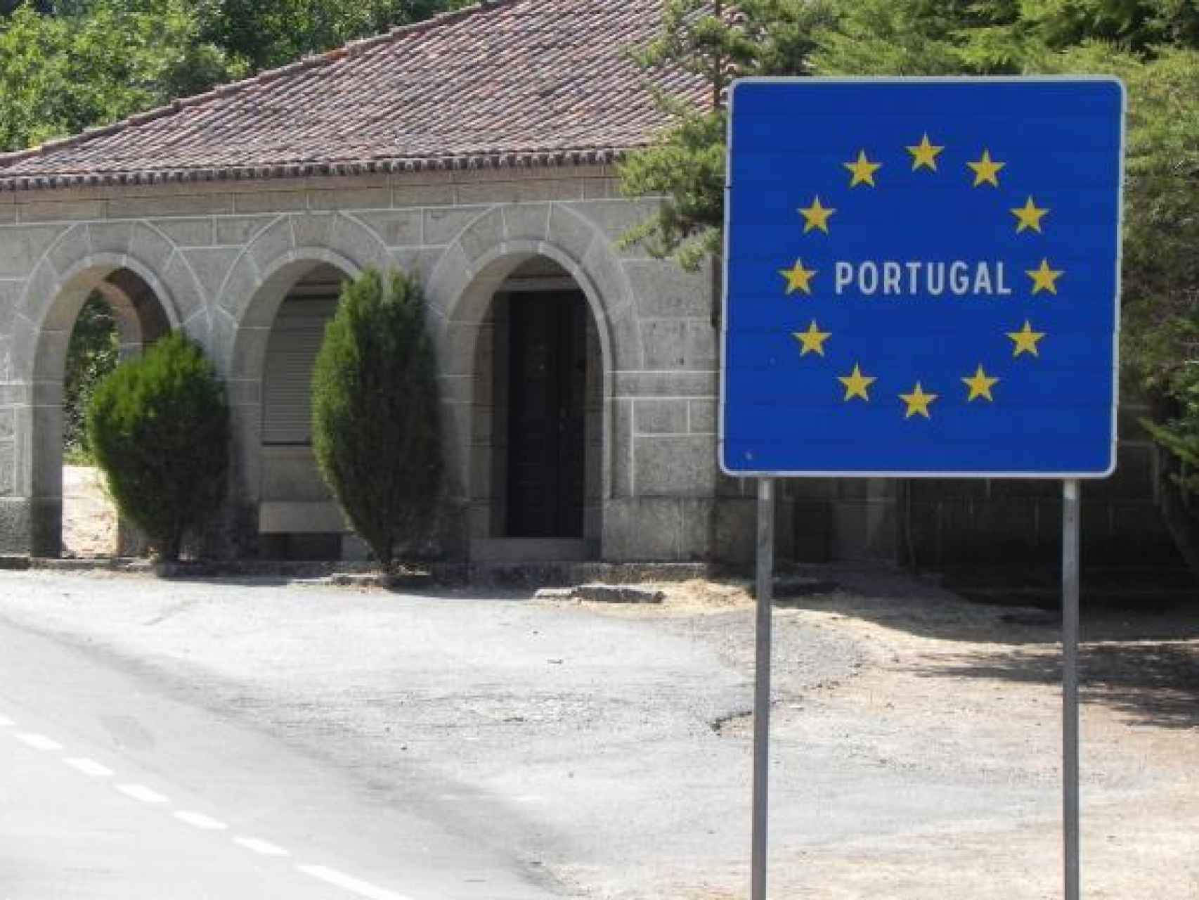 Frontera portuguesa.