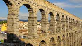 Imagen del Acueducto de Segovia.