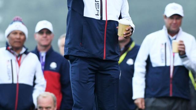 Tiger Woods durante la pasada Ryder Cup.