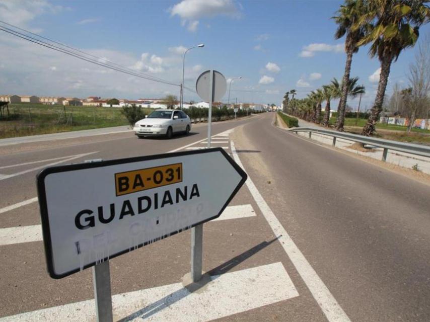 Entrada de uno de los pueblos de la polémica.