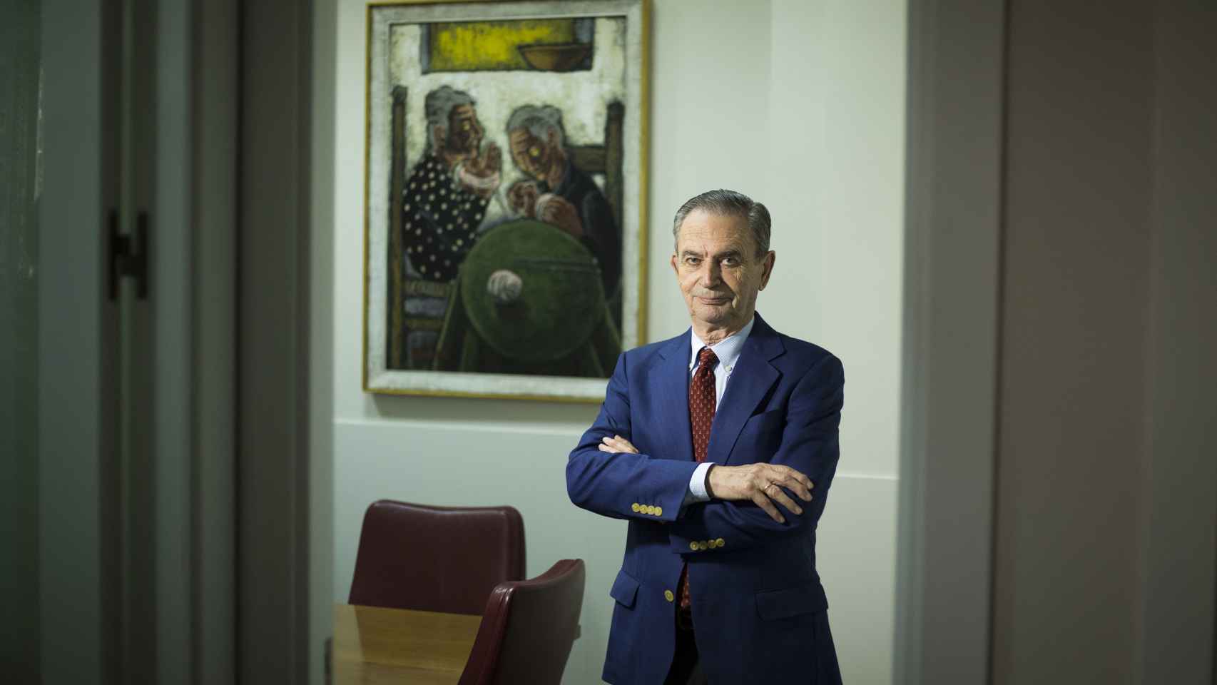 El presidente de la asociación Sevillana de Asistencia (ASA), Fernando López Íñiguez,
