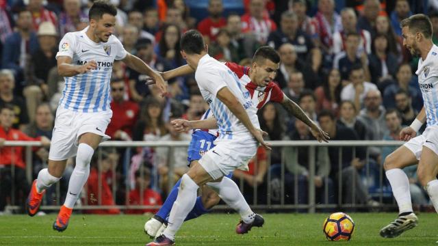 Siga en vivo el Málaga - Sporting