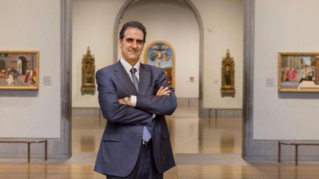 Gabriele Finaldi en las salas de la National Gallery de Londres