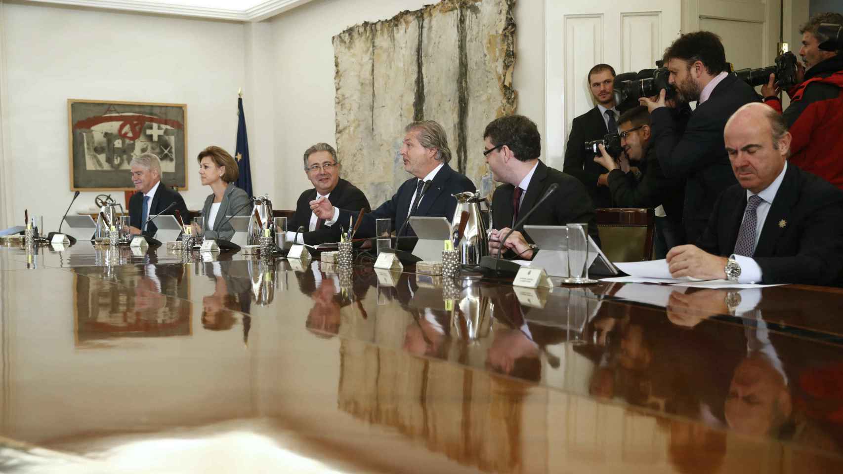 La primera reunión del Consejo de Ministros de la legislatura.