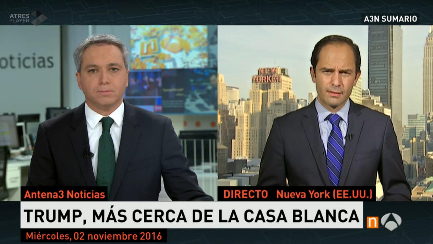Antena 3 trocea las noticias de Vicente Vallés para mejorar sus datos