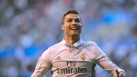 Cristiano Ronaldo celebra un gol esta temporada con el Real Madrid.