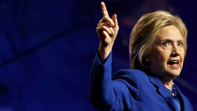 Hillary Clinton durante la campaña.