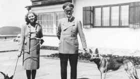 Eva Braun y Adolf Hitler
