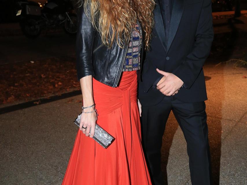 Borja Thyssen y Blanca Cuesta, durante una fiesta a principios de año.