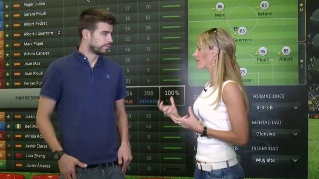 Gerard Piqué, durante una entrevista.