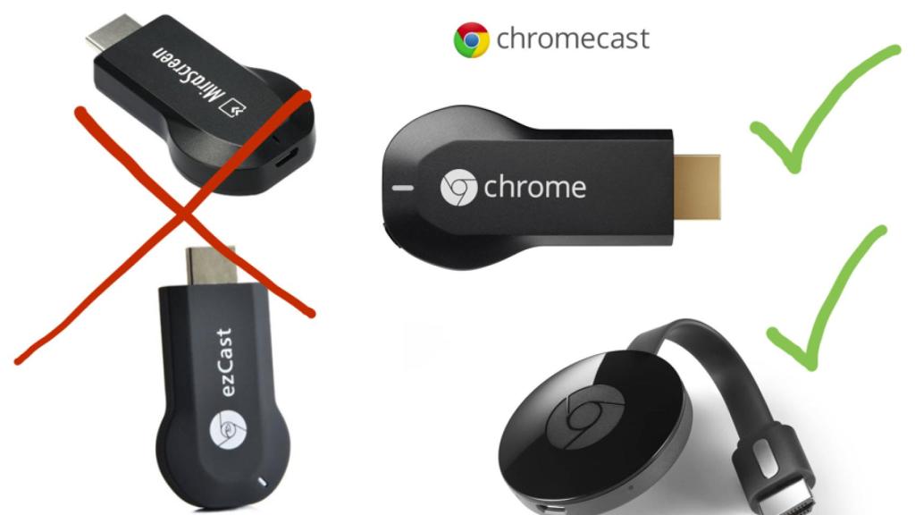 Cuidado, estos Chromecast son falsos