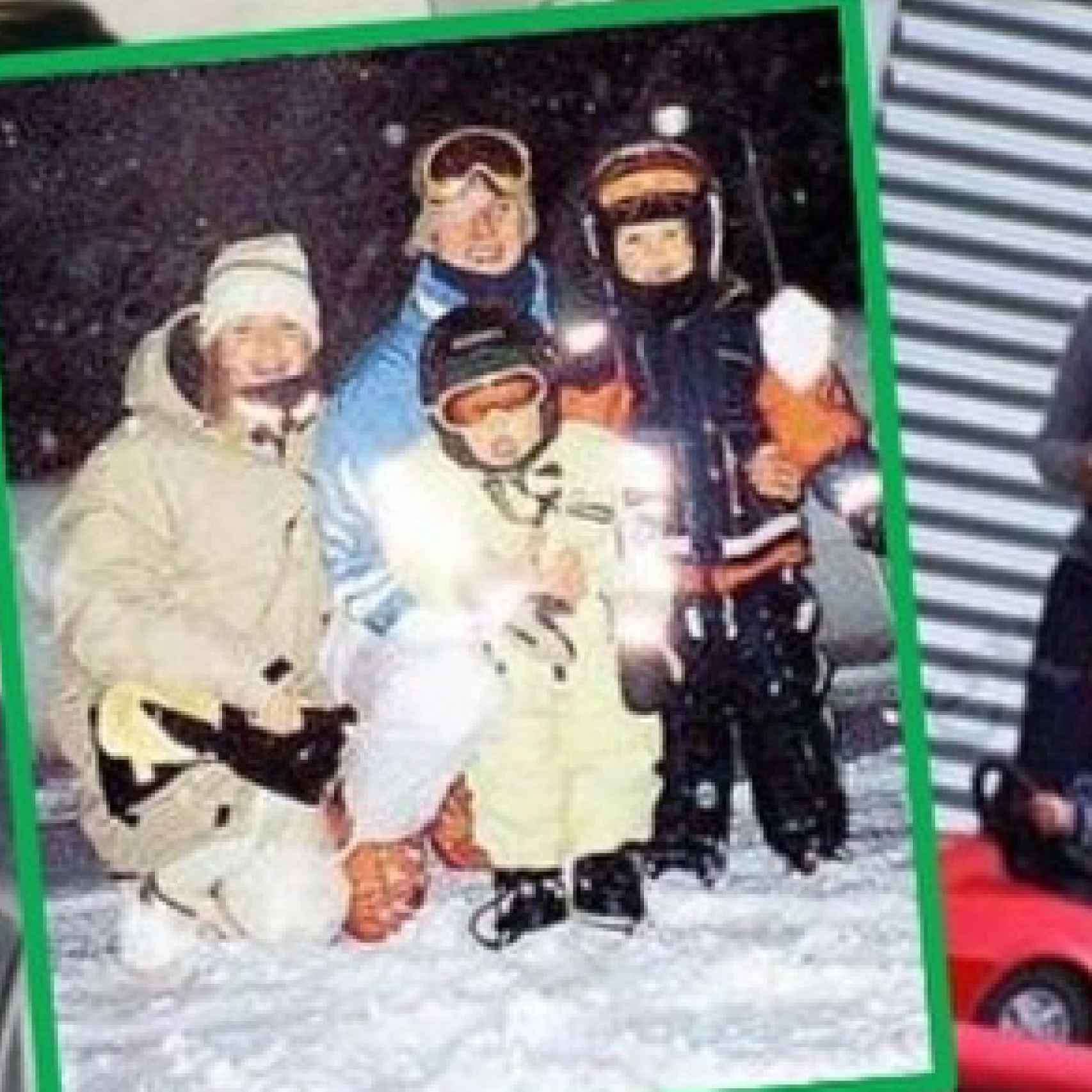 La familia Schumacher era muy aficionada al esquí