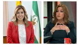 La presidenta de la Junta de Andalucía en 2013 y en 2016.