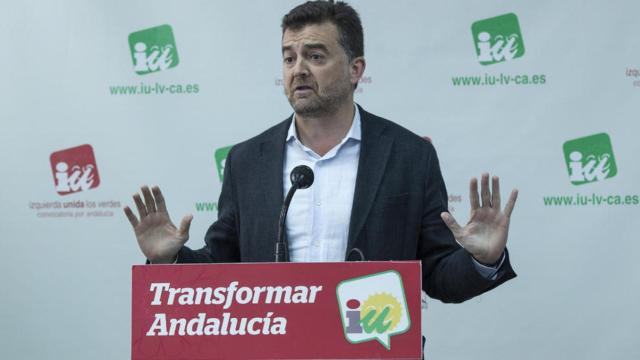 El coordinador andaluz de IU, Antonio Maíllo.