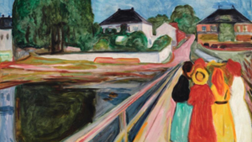 Image: Las chicas en el puente, de Edvard Munch, vendida por 54,5 millones de dólares