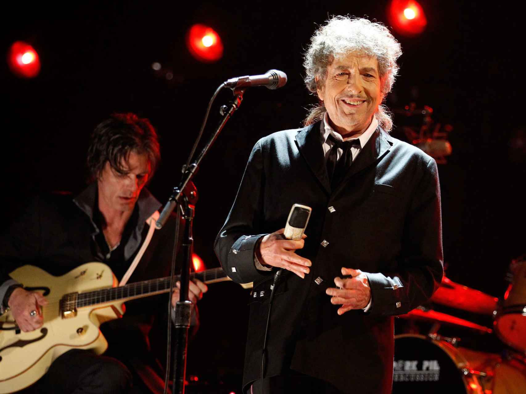 El Nobel de Literatura Bob Dylan.