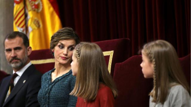 La familia real, en la inauguración de la legislatura.