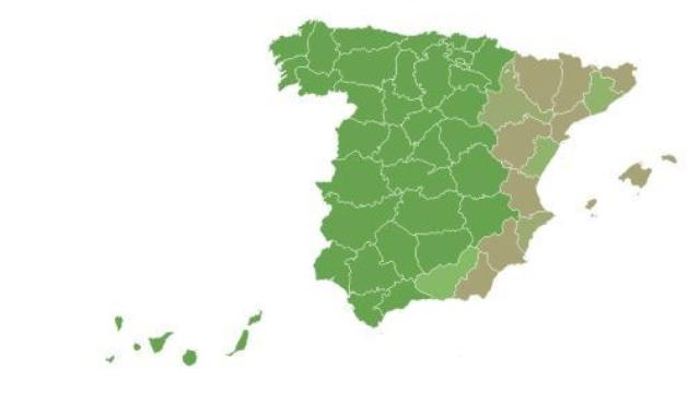 Nuestro mapa lingüístico oleícola.