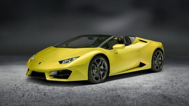 Lamborghini Huracan Spyder LP580-2: tracción trasera a cielo abierto