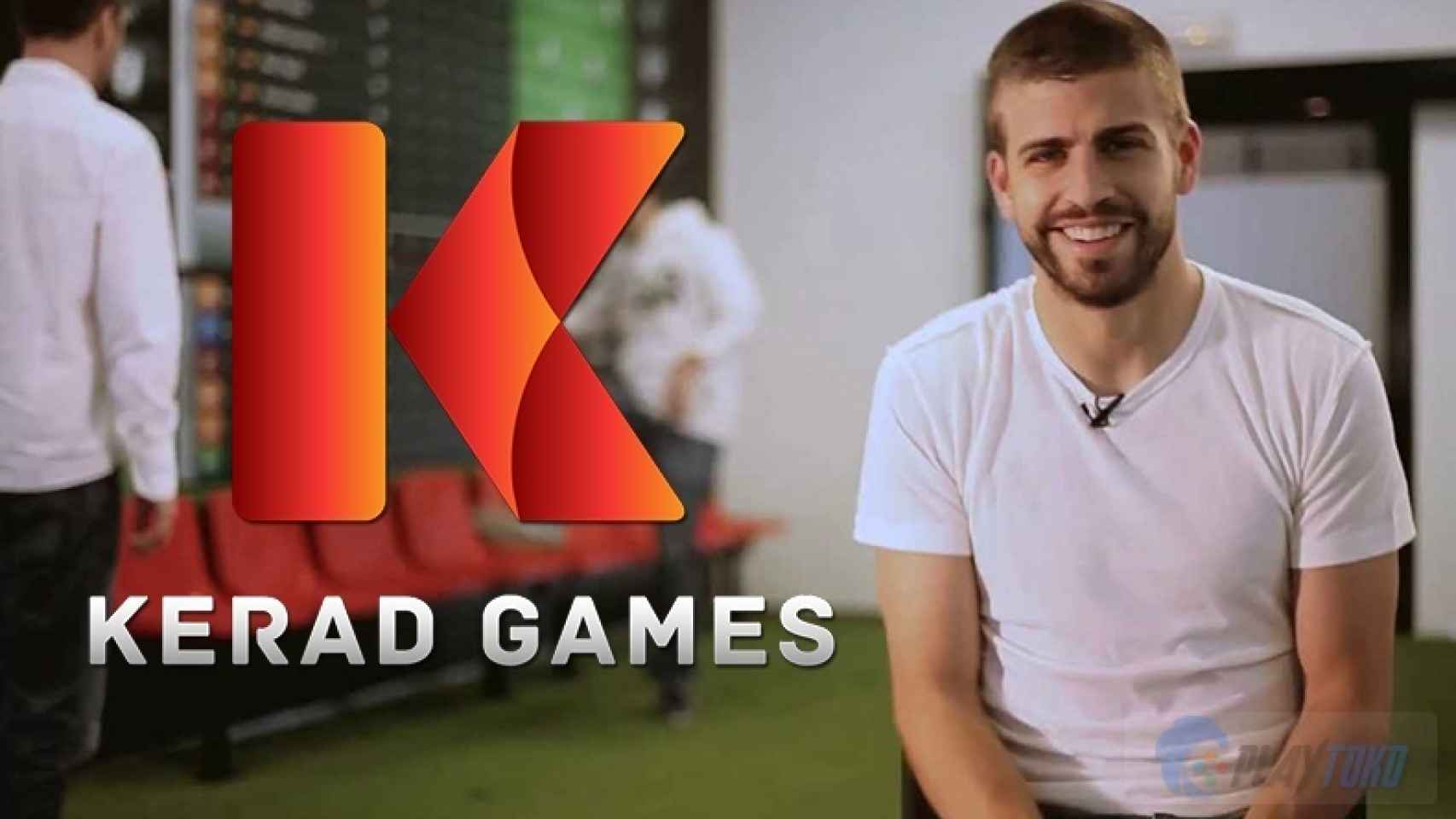 Imagen promocional de Piqué y su empresa Kerad Games