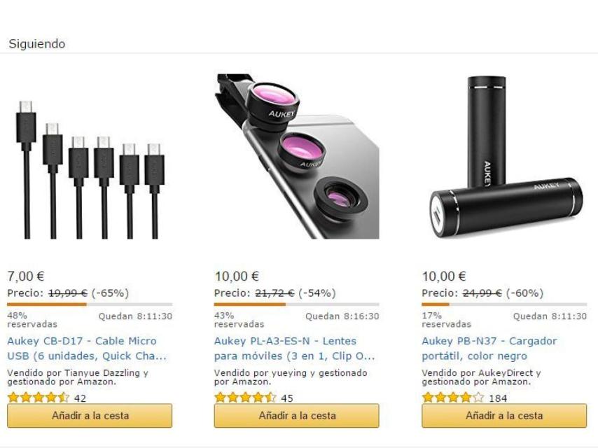 Las ofertas flash de Amazon tienen una duración limitada; o corres o te quedas sin ellas.