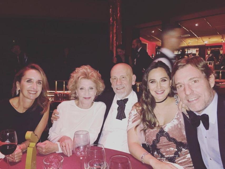 Durante la cena que ofreció Marie Claire el pasado jueves